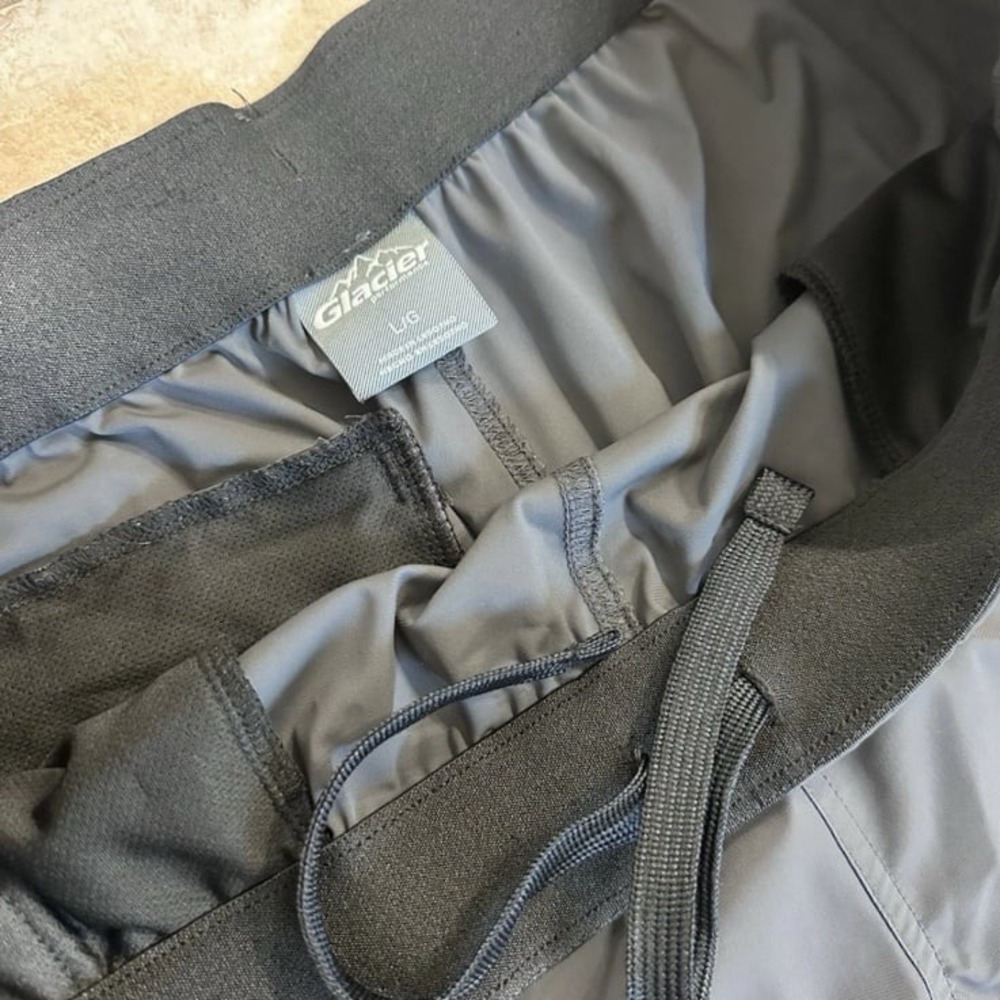 Glacier Mens Active Woven Stretch Comfort Waistband Activewear Pant Gray Size L‎ - Picture 6 of 6